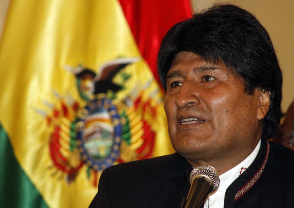 Bolivia's President Evo Morales Speaks During A News Conference At The ...