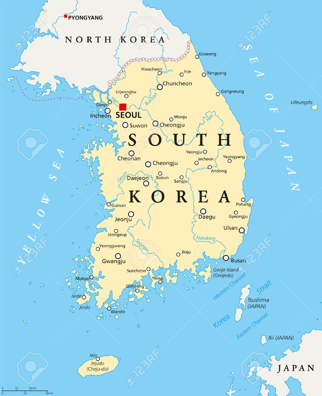 Arriba 101+ Foto Ubicacion Geografica De Corea Del Sur Actualizar